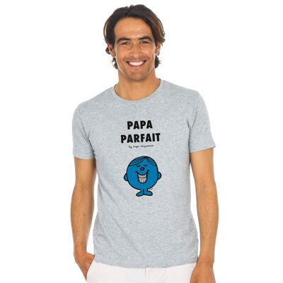 Tshirt gris chiné papa parfait 2