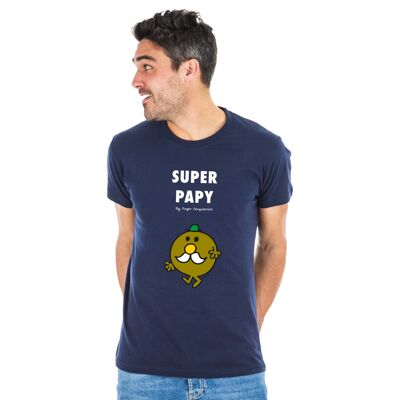 TSHIRT BLU MARINO SUPER PAPY MRMME