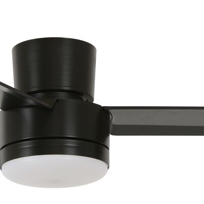 BAYSIDE - Ventilatore da soffitto Lagoon CTC con telecomando e luce LED, nero