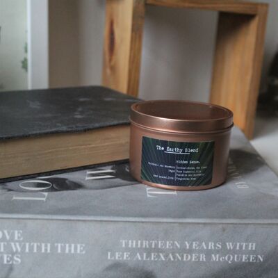 The Earthy Blend Candle | Patchouli & Rosemary - Medium