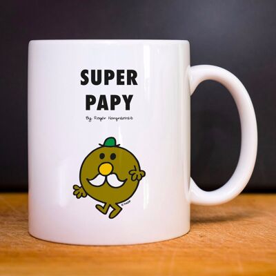 TAZA BLANCA SUPER PAPY MRMME