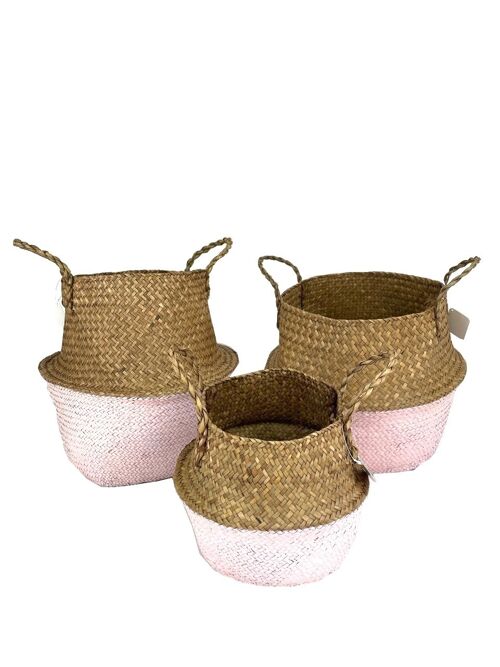 Belly Basket rosa ∅ 30cm