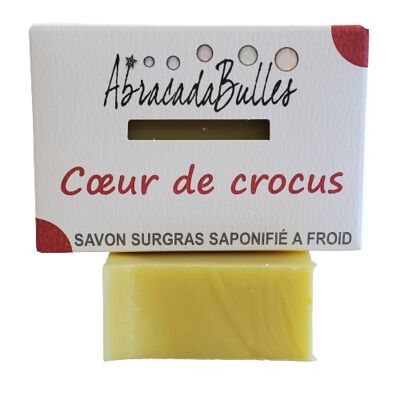 Savon coeur de crocus