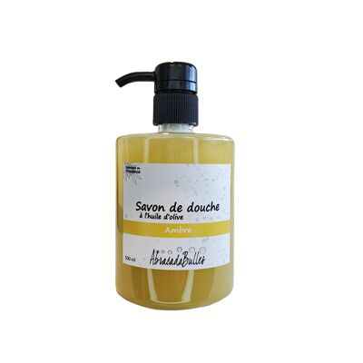 Savon de douche ambre