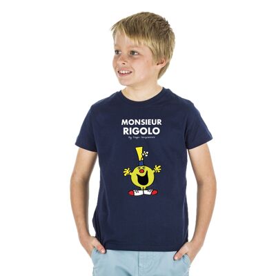TSHIRT NAVY Mister Funny - Kid