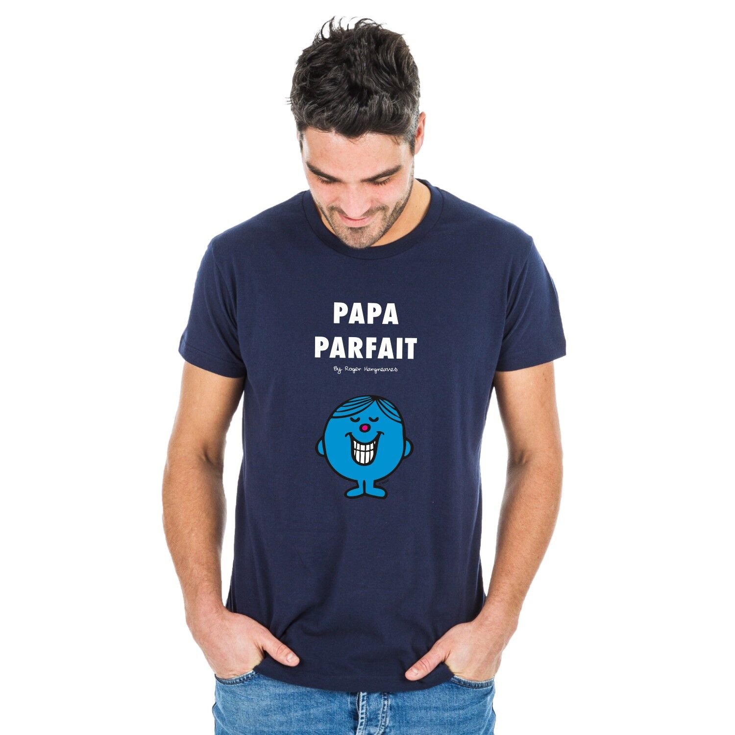 Buy wholesale PERFECT NAVY PAPA TSHIRT 2