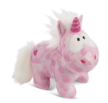 Licorne Rose Diamant 45cm debout 1