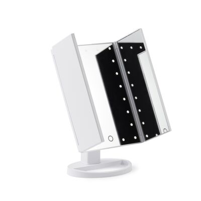 Original Tri Folded Lighted Mirror