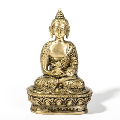 Buddha "Amitabha" aus Messing