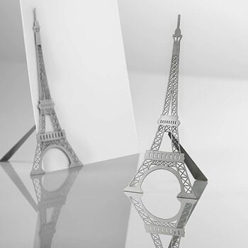 Présentoir plein de 48 porte-photos magnétiques en métal - Paris + présentoir offert 3