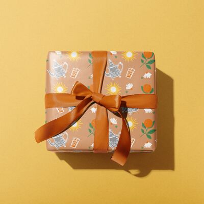 Moroccan Tea Gift Wrapping Paper