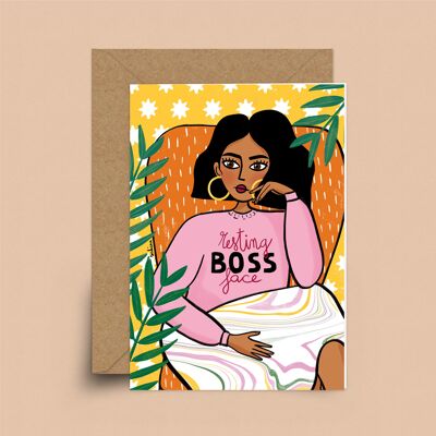 Boss Maya card