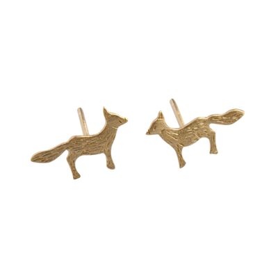 foxy lady studs gold