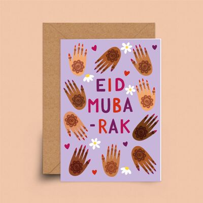 Eid Henna card