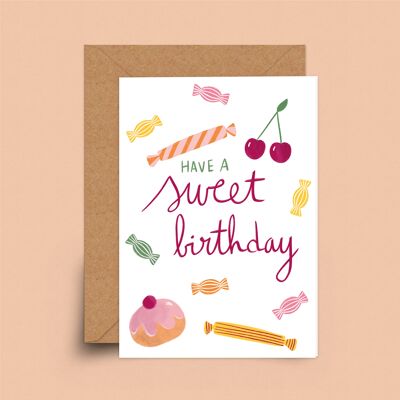 Sweet Birthday Card