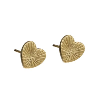 ray of light studs gold
