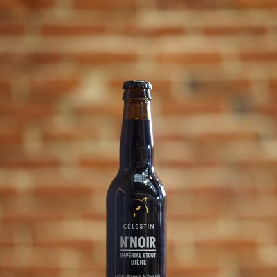 N° NOIR Stout Beer at 7% Vol. 33cl