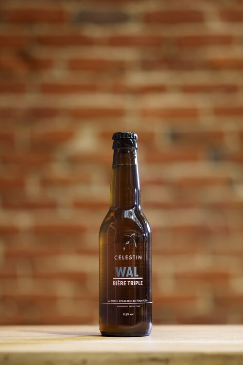 WAL Bière Triple, Bio à 8,3% Vol. 33cl