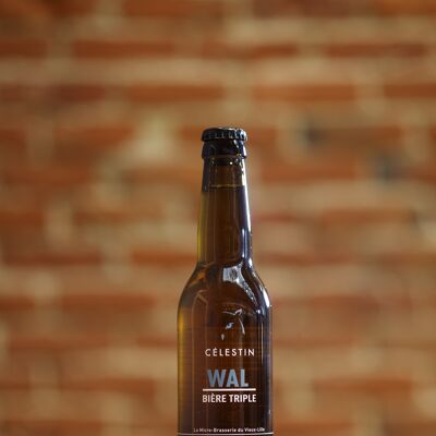 WAL Triple Beer, Organic at 8.3% Vol. 33cl