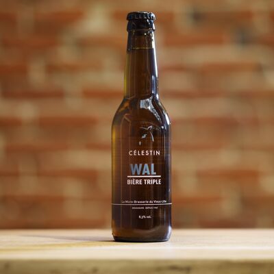 WAL Triple Beer, Organic at 8.3% Vol. 33cl