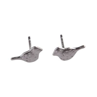 flying high studs silver