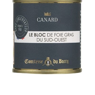 Bloc de foie gras de canard  100g