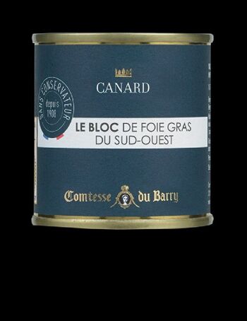 Bloc de foie gras de canard  100g 2