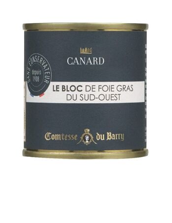 Bloc de foie gras de canard  100g 3