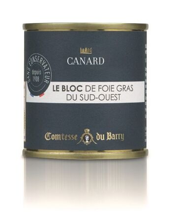 Bloc de foie gras de canard  100g 4