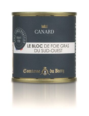 Bloc de foie gras de canard  100g 5