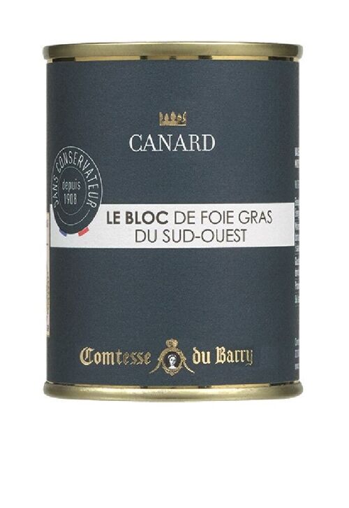 Bloc de foie gras de canard  130g