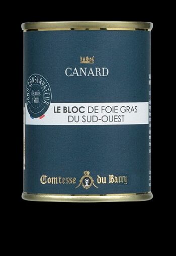 Bloc de foie gras de canard  130g 2