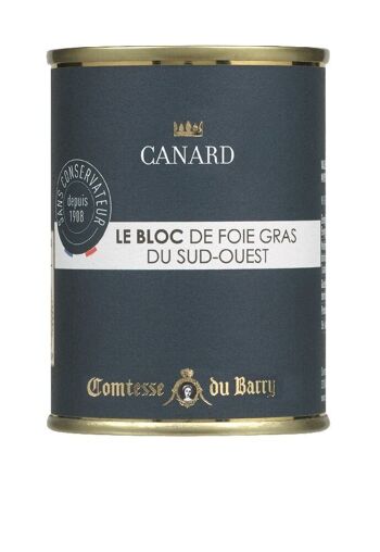 Bloc de foie gras de canard  130g 3