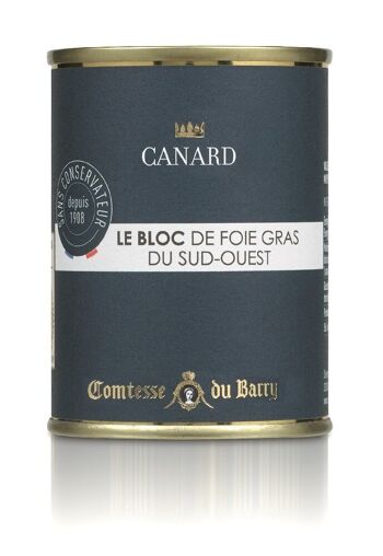 Bloc de foie gras de canard  130g 4