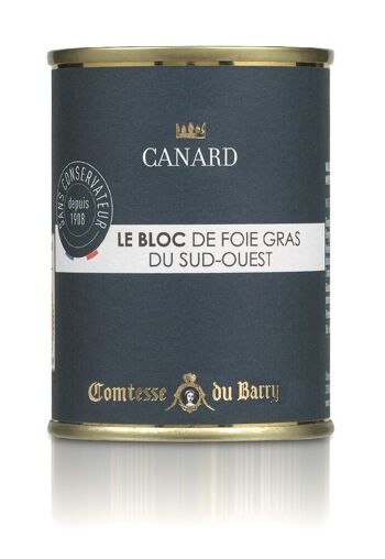 Bloc de foie gras de canard  130g 5
