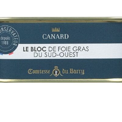 Block of duck foie gras IGP Sud Ouest 210g