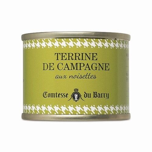 Terrine de campagne aux noisettes - 70g