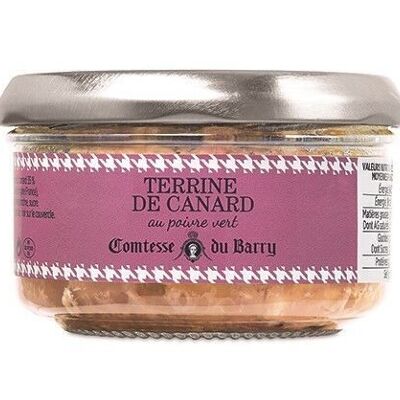 Terrine de canard au poivre vert - 140g