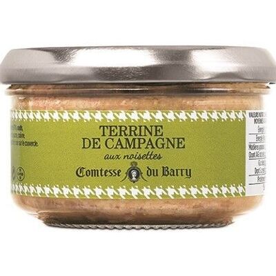 Terrine de campagne aux noisettes - 140g