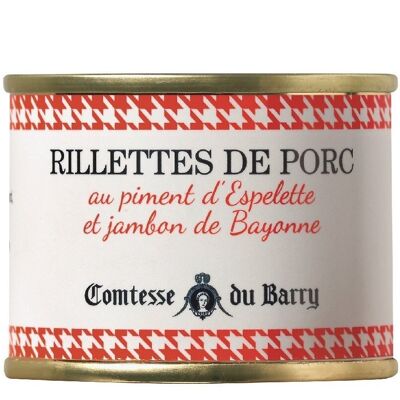 Rillettes de porc au jambon de Bayonne - 70g