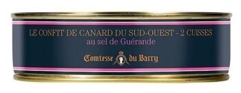 Confit de cuisses de canard 650g 2