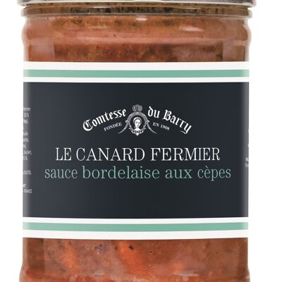 Cuisses de canard sauce bordelaise aux cèpes 700g