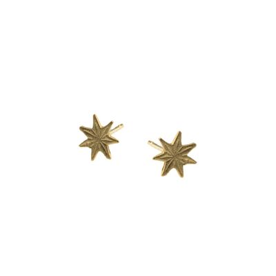 sunshine lovers mini studs gold