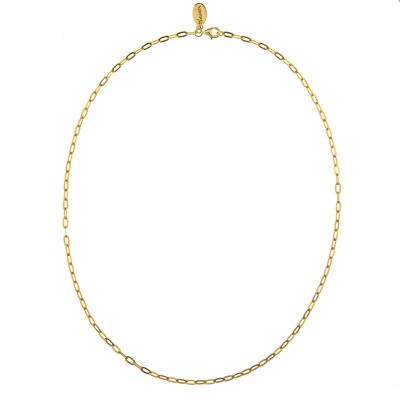 chunky chain necklace gold