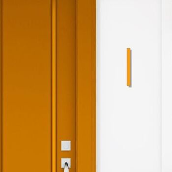 Numéro de maison Avenida 1 - orange - 25cm / 9.8'' / 250mm 3