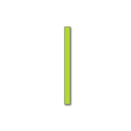 House Number Avenida 1 - lime green - 20cm / 7.9'' / 200mm