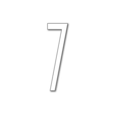 House Number Avenida 7 - white - 25cm / 9.8'' / 250mm