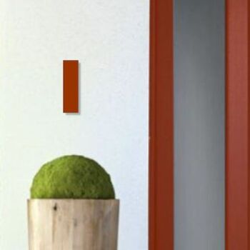 Numéro de maison Bauhaus 1 - marron - 25cm / 9.8'' / 250mm 3