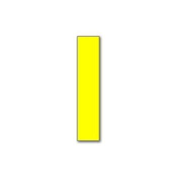 Numéro de maison Bauhaus 1 - jaune - 20cm / 7.9'' / 200mm 1