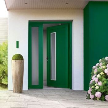 Numéro de maison Bauhaus 1 - vert foncé - 25cm / 9.8'' / 250mm 2